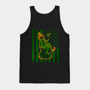 Irish American Leprechaun Tank Top